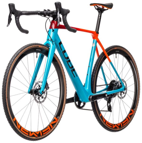 Cube Cross Race C:62 SLT blue´n´redfading