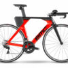 BMC TIMEMACHINE ONE TRIATHLONRAD SHIMANO 105 11F 700 MM ROT SCHWARZ 2022