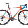 CINELLI ZYDECO LALA GRAVEL BIKE SHIMANO SORA 9S 700 MM ORANGENSAFT BLAU 2021