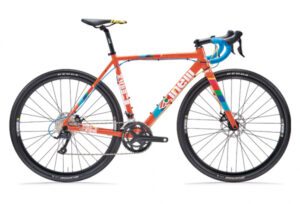 CINELLI ZYDECO LALA GRAVEL BIKE SHIMANO SORA 9S 700 MM ORANGENSAFT BLAU 2021