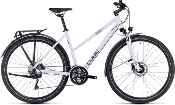 Cube Nature Pro Lady Allroad frostwhite´n´grey