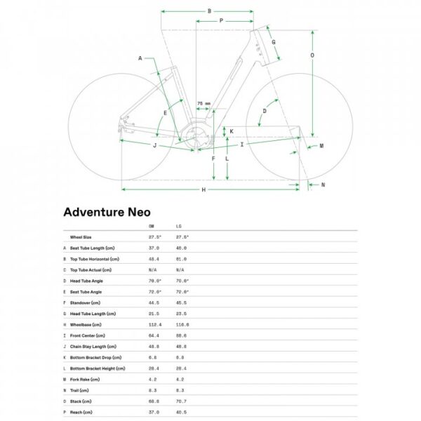 Cannondale ADVENTURE NEO 2 EQ - 27.5" City E-Bike - 2023